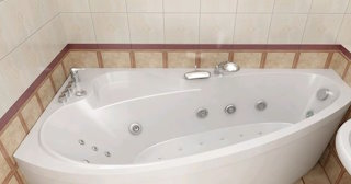 Установка угловой ванны в Выборге - профессиональный монтаж от СантехДомВбр от 3149 рублей